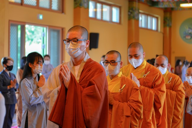 The Vesak Great Ceremony at Hoang Phap Temple in Jeonju City - South Korea